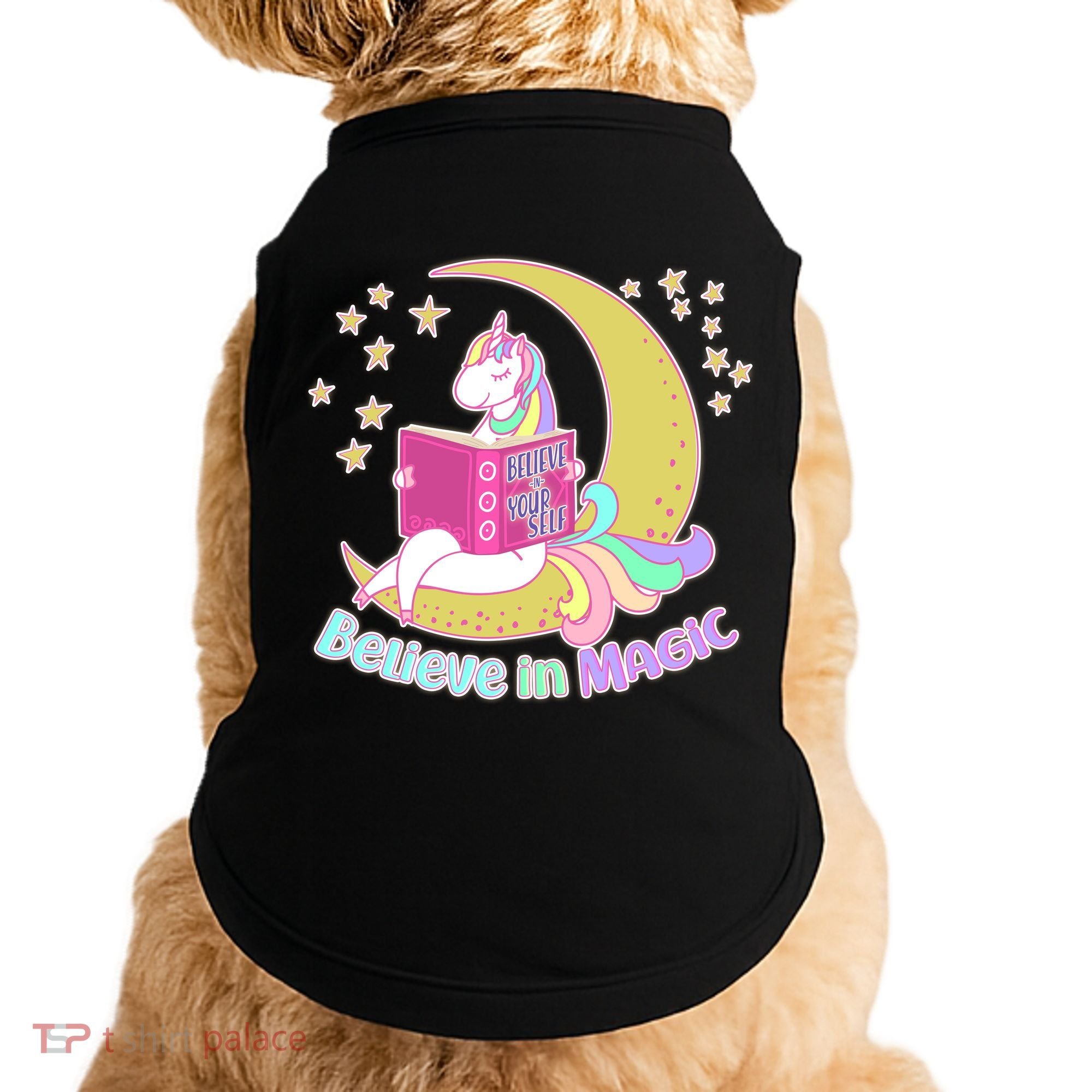 Reading Unicorn Believe In Yourself & Magic Doggie Tank
