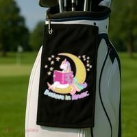 Reading Unicorn Believe In Yourself & Magic Golf Towel thumb 2