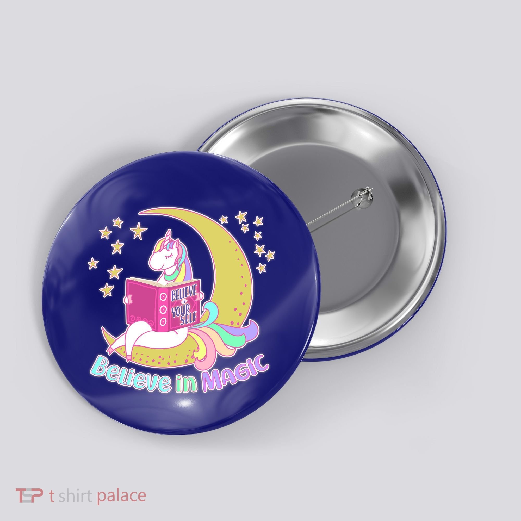 Reading Unicorn Believe In Yourself & Magic Button