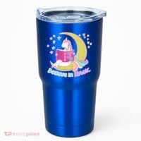 Reading Unicorn Believe In Yourself & Magic Tumbler thumb 0