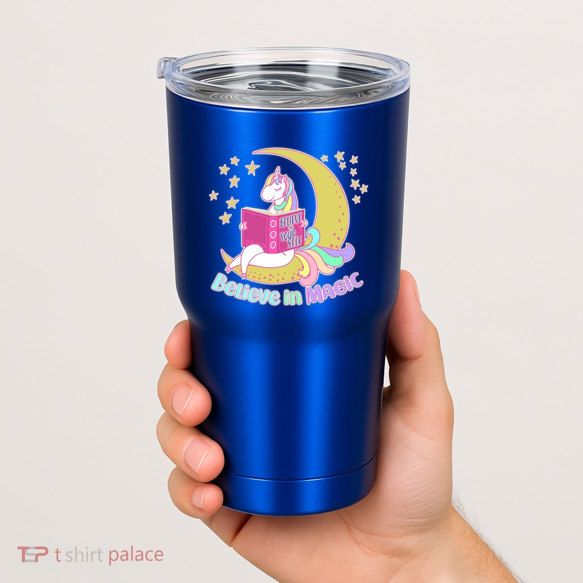 Reading Unicorn Believe In Yourself & Magic Tumbler