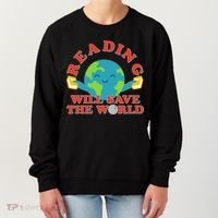 Reading Will Save The World Women's Sweatshirt thumb 0