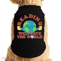 Reading Will Save The World Doggie Tank thumb 0