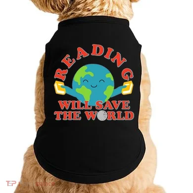 Reading Will Save The World Doggie Tank