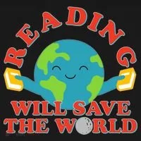 Reading Will Save The World Doggie Tank thumb 4