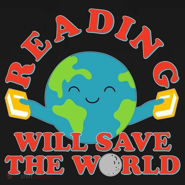 Reading Will Save The World Doggie Tank