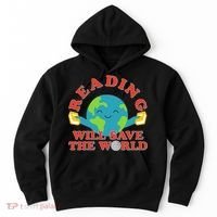 Reading Will Save The World Hoodie thumb 0