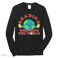 Reading Will Save The World Long Sleeve Shirt thumb 0