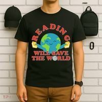 Reading Will Save The World T-Shirt thumb 6