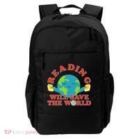 Reading Will Save The World Backpack thumb 0