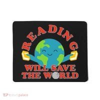 Reading Will Save The World Mousepad thumb 0