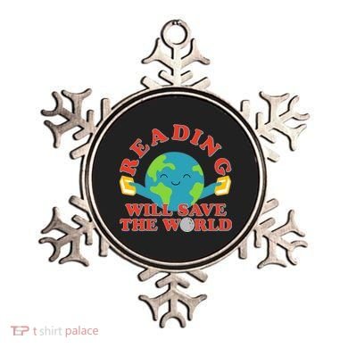 Reading Will Save The World Ornament