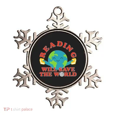 Reading Will Save The World Ornament