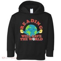 Reading Will Save The World Toddler Hoodie thumb 0
