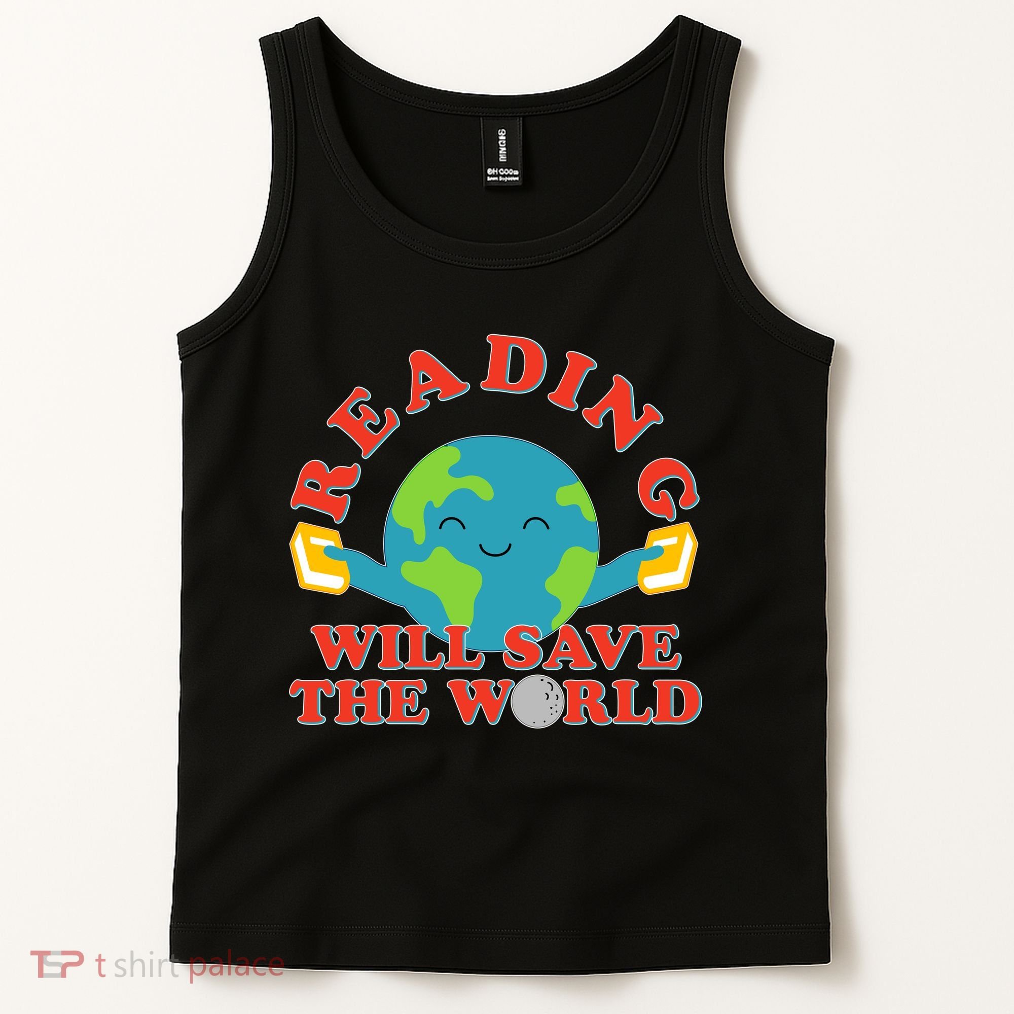Reading Will Save The World Tank Top
