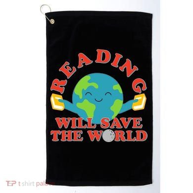 Reading Will Save The World Golf Towel
