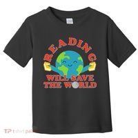Reading Will Save The World Toddler T-Shirt thumb 0