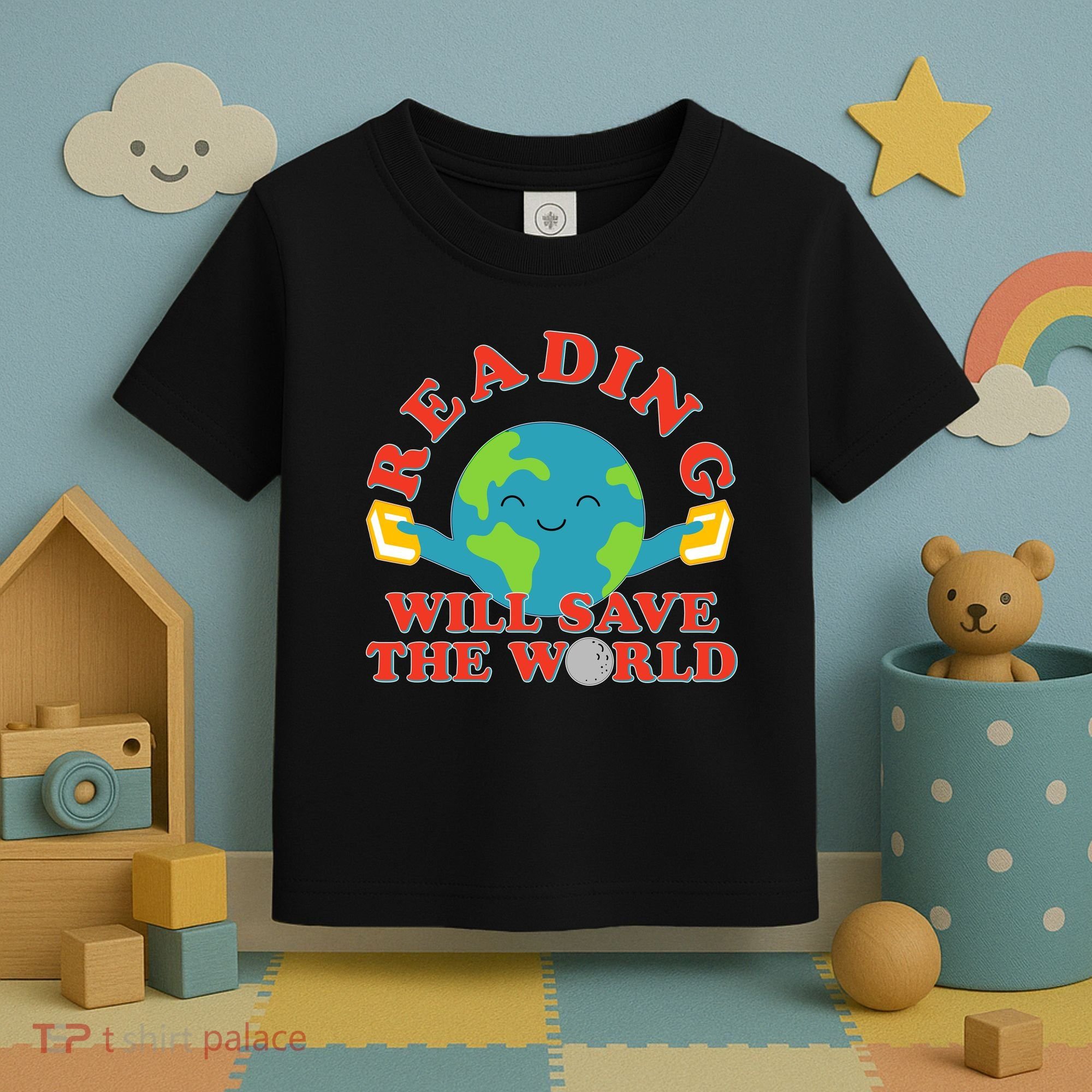 Reading Will Save The World Toddler T-Shirt
