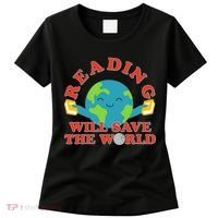 Reading Will Save The World Women's T-Shirt thumb 0