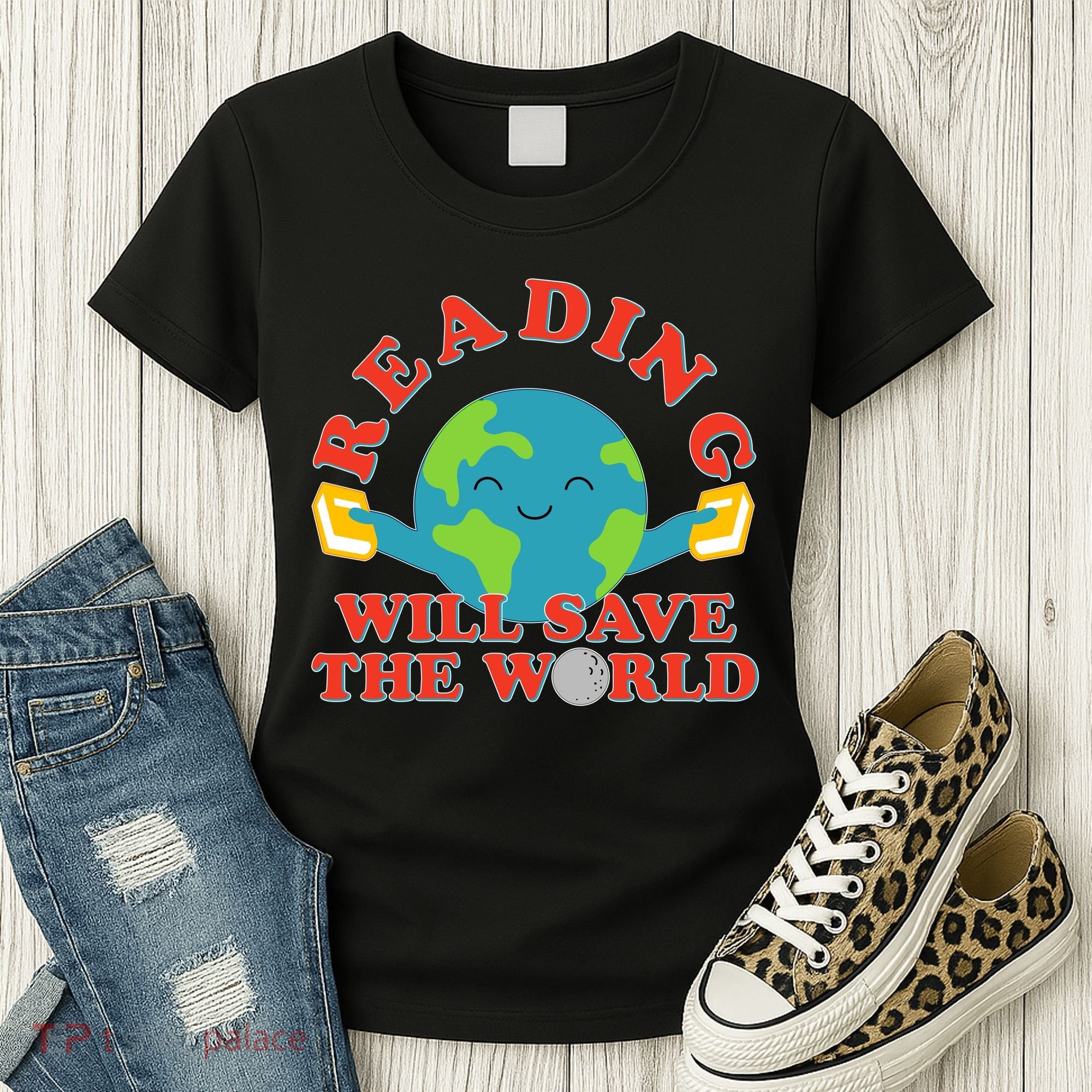 Reading Will Save The World Women's T-Shirt
