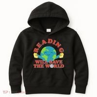 Reading Will Save The World Kids Hoodie thumb 0
