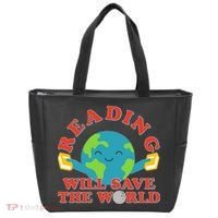 Reading Will Save The World Tote Bag thumb 0