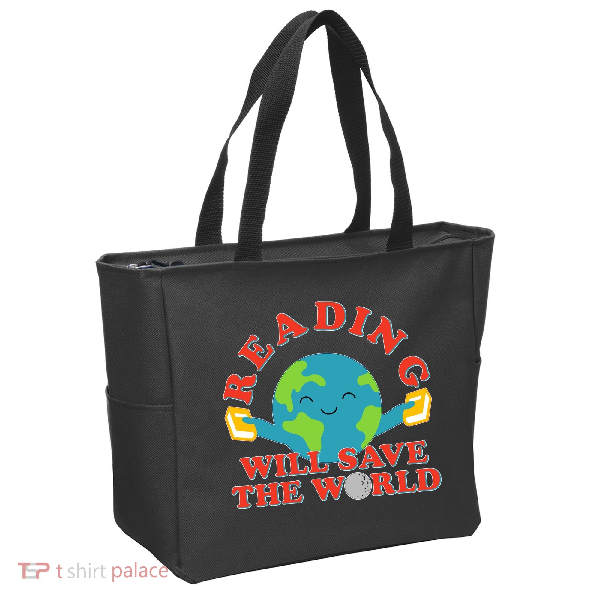 Reading Will Save The World Tote Bag