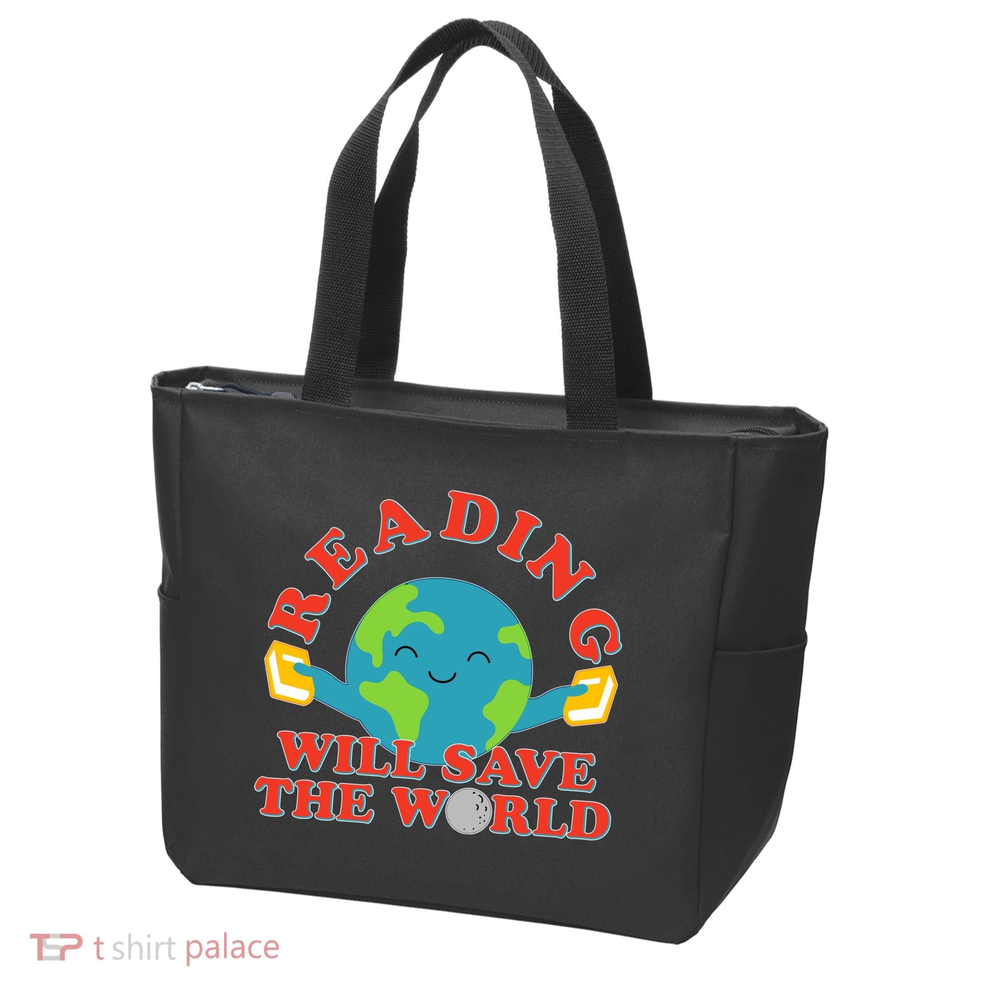 Reading Will Save The World Tote Bag