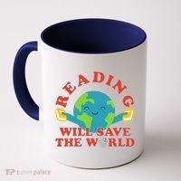 Reading Will Save The World Coffee Mug thumb 0