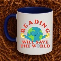 Reading Will Save The World Coffee Mug thumb 2