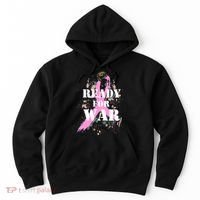Ready For War Breast Cancer Hoodie thumb 0