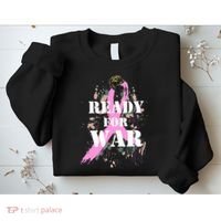 Ready For War Breast Cancer Sweatshirt thumb 2