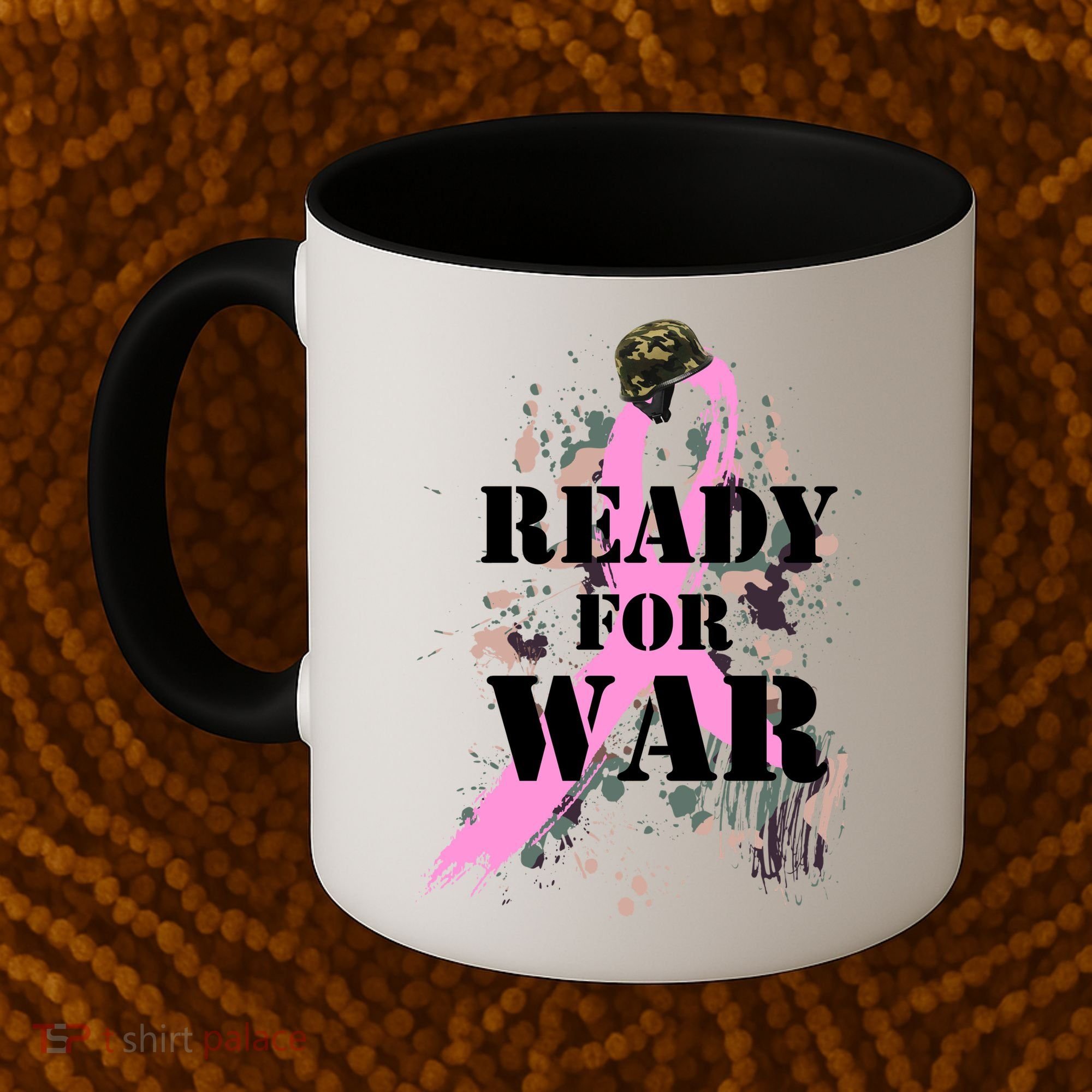 Ready For War Breast Cancer Coffee Mug