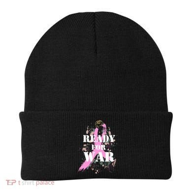 Ready For War Breast Cancer Beanie