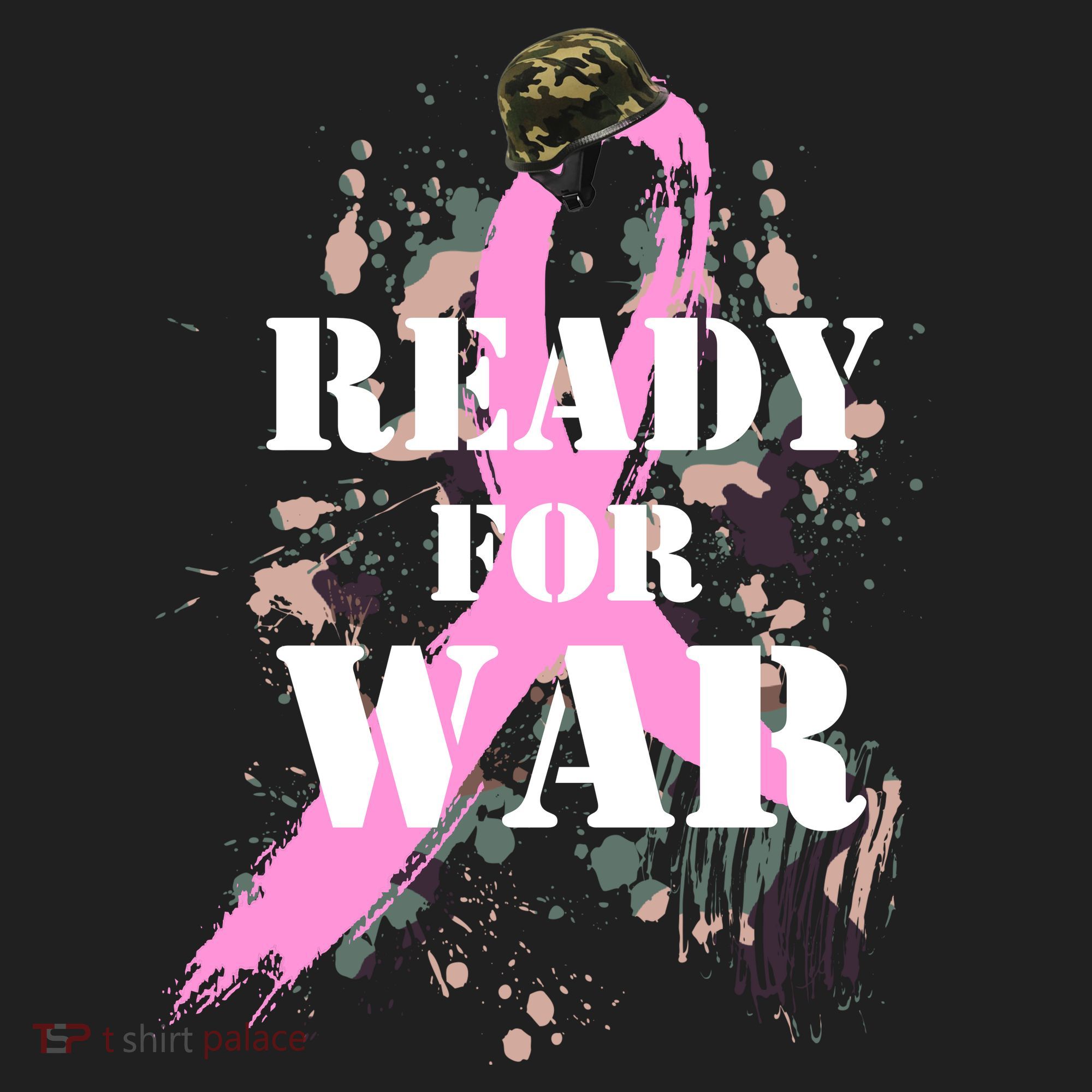 Ready For War Breast Cancer Tumbler