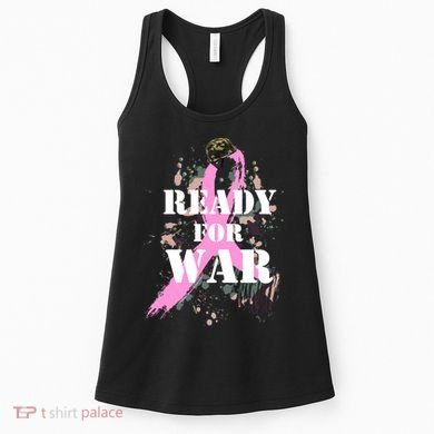 Ready For War Breast Cancer Women's Tank Top