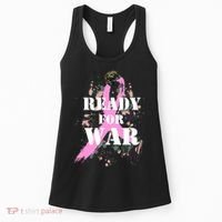 Ready For War Breast Cancer Women's Tank Top thumb 0