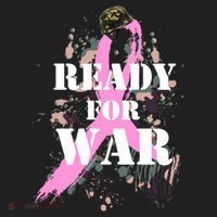 Ready For War Breast Cancer Hat thumb 2