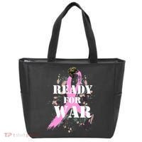 Ready For War Breast Cancer Tote Bag thumb 0