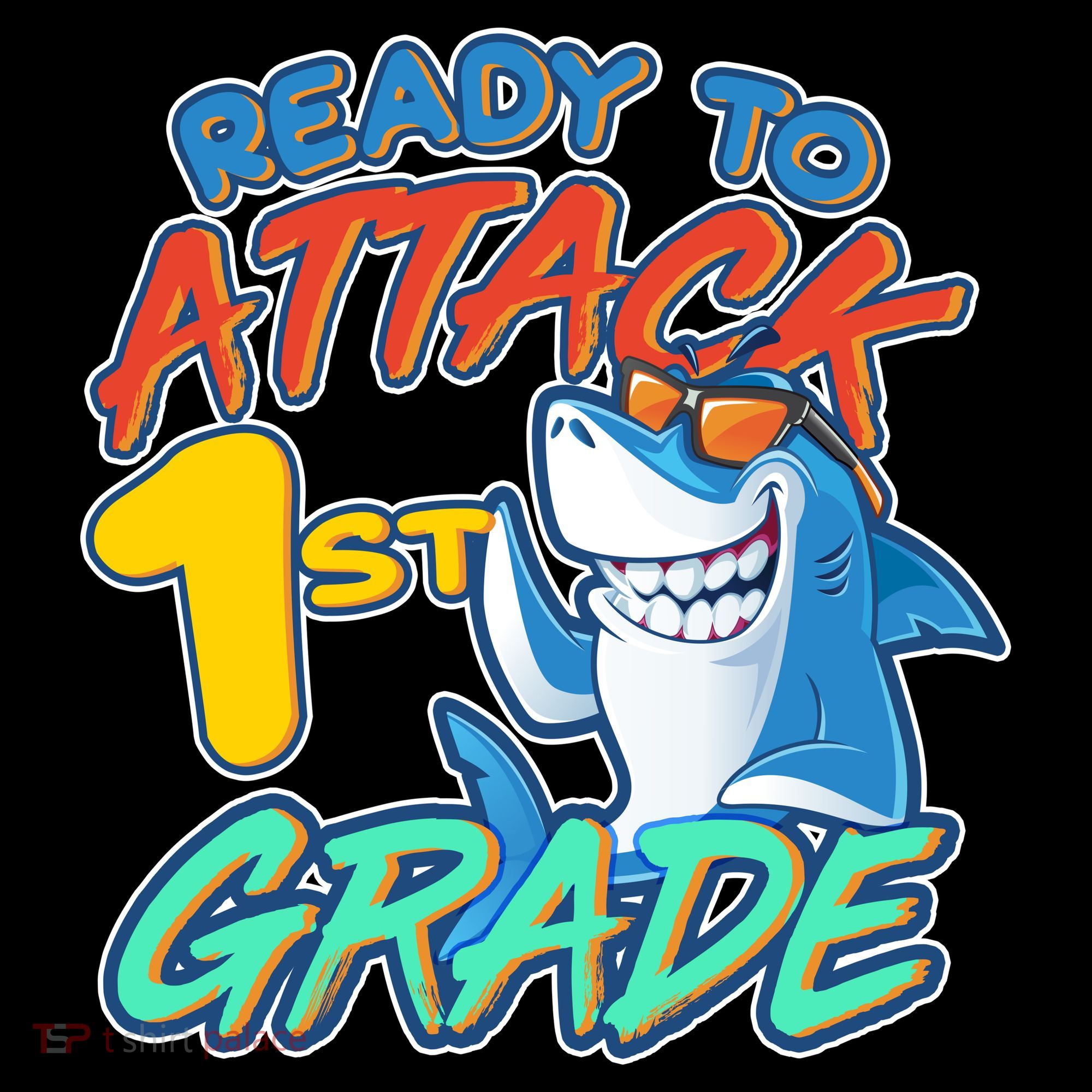 Ready To Attack 1st Grade Shark Ornament