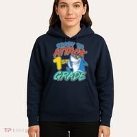 Ready To Attack 1st Grade Shark Hoodie thumb 5