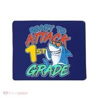 Ready To Attack 1st Grade Shark Mousepad thumb 0
