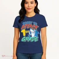 Ready To Attack 1st Grade Shark Women's T-Shirt thumb 4