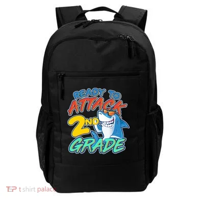 Ready to Attack 2nd Grade Shark Backpack
