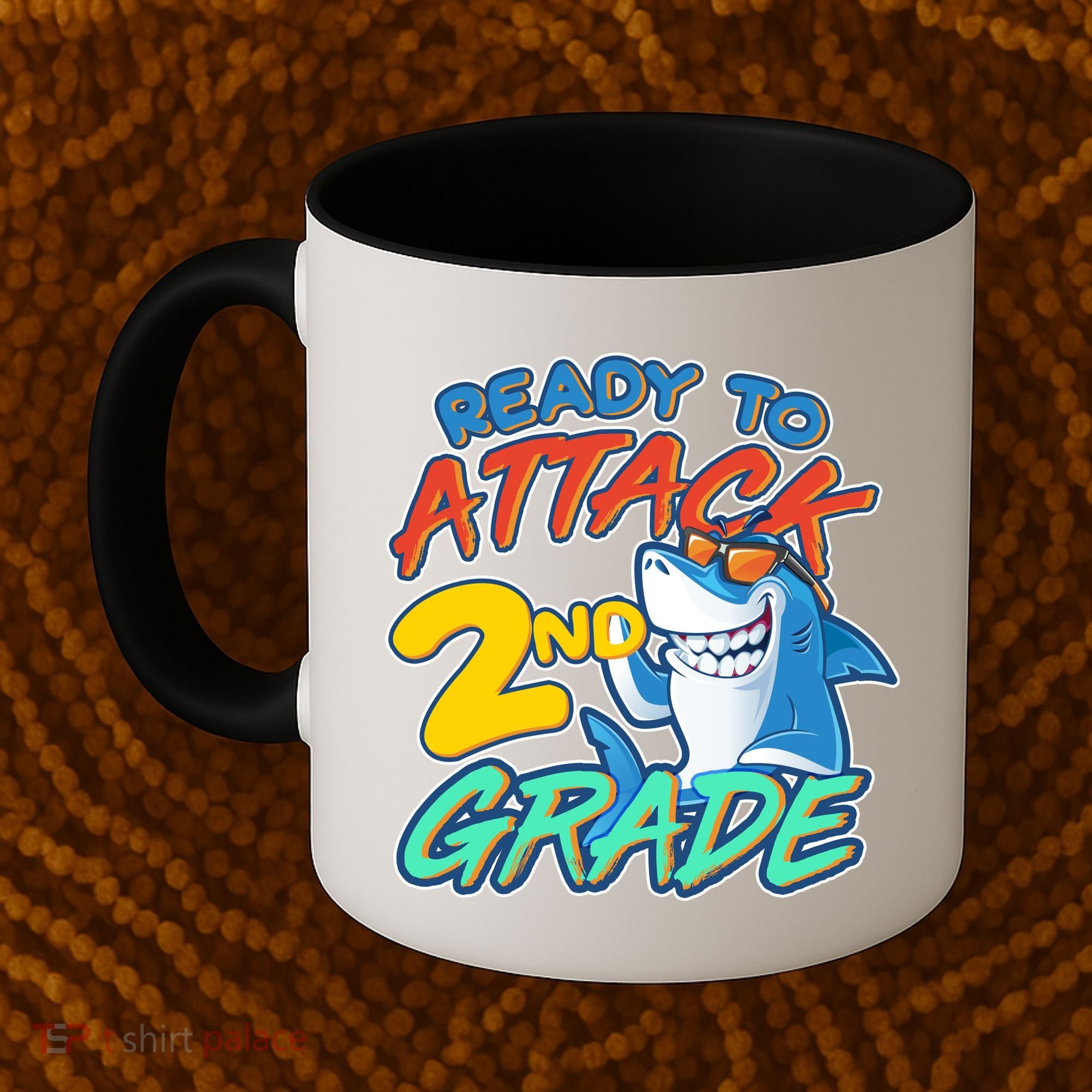 Ready to Attack 2nd Grade Shark Coffee Mug