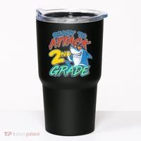 Ready to Attack 2nd Grade Shark Tumbler thumb 0