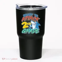 Ready to Attack 2nd Grade Shark Tumbler thumb 0