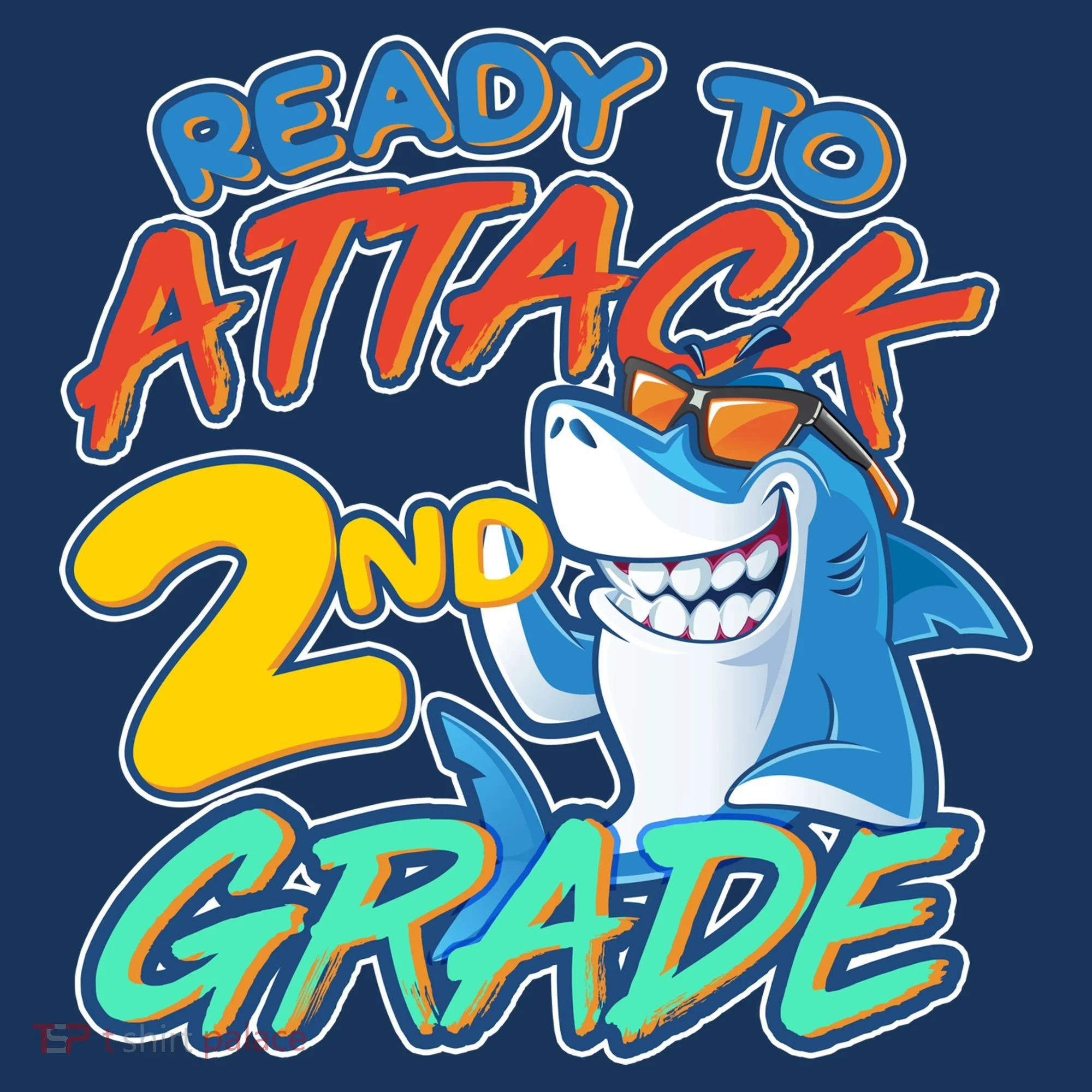 Ready to Attack 2nd Grade Shark Doggie Tank