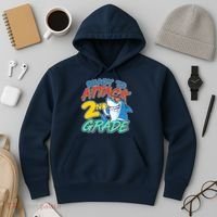 Ready to Attack 2nd Grade Shark Hoodie thumb 3