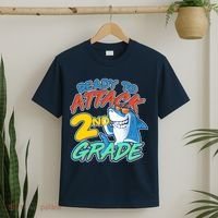 Ready to Attack 2nd Grade Shark T-Shirt thumb 2